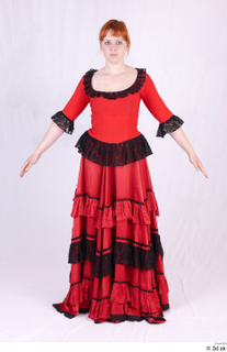  Photos Woman in Historical Dress 64 17th century Historical clothing a poses whole body 0001.jpg